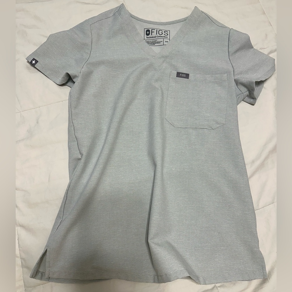 Gray Figs Scrub Set XXS